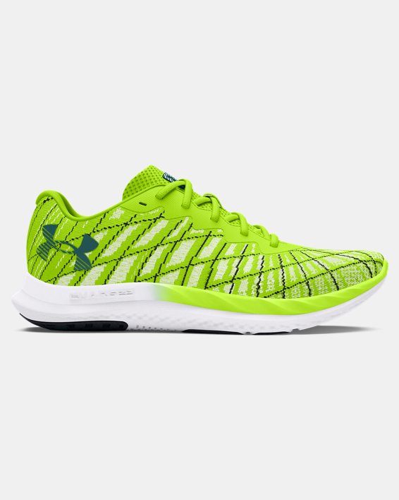 Men's UA Charged Breeze 2 Running Shoes, Yellow, pdpMainDesktop image number 0